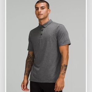 Lululemon Evolution Short‎ Sleeve Mens Polo Shirt Size M